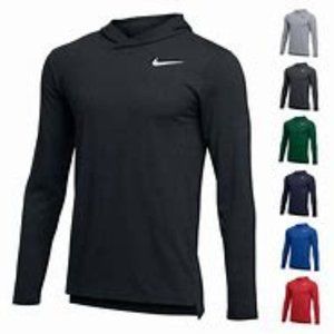 Nike Navy Long Sleeve Hoodie